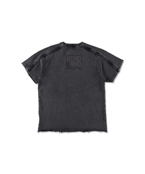 WIND AND SEA(ウィンダンシー)の「Sulfer Acid C-off S/S Top(Tシャツ/カットソー・メンズ・チャコール/アイボリー/ブラック・XL/S/M/L)」の17枚目の写真