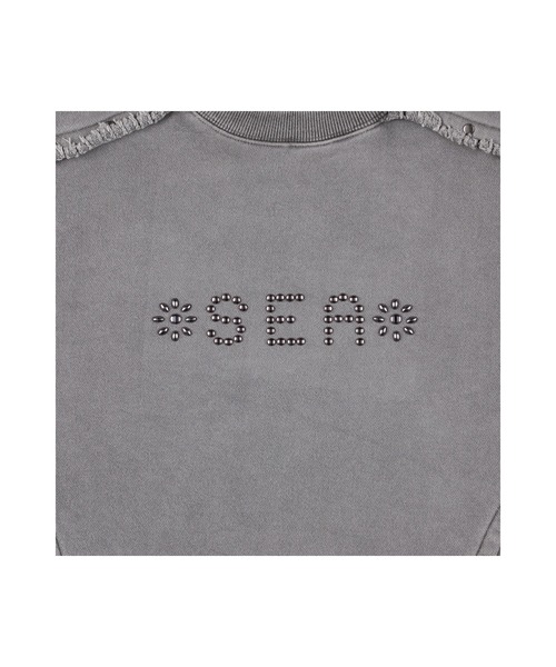 WIND AND SEA(ウィンダンシー)の「Sulfer Acid C-off S/S Top(Tシャツ/カットソー・メンズ・チャコール/アイボリー/ブラック・XL/S/M/L)」の11枚目の写真