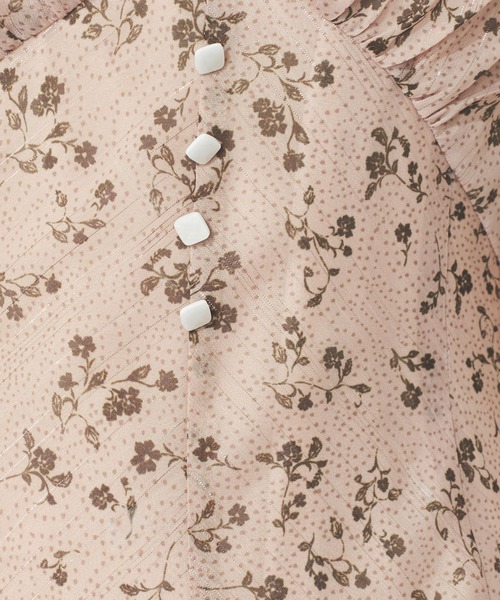 ラメドットフルールドレス（ワンピース）｜ME COUTURE（ミークチュール