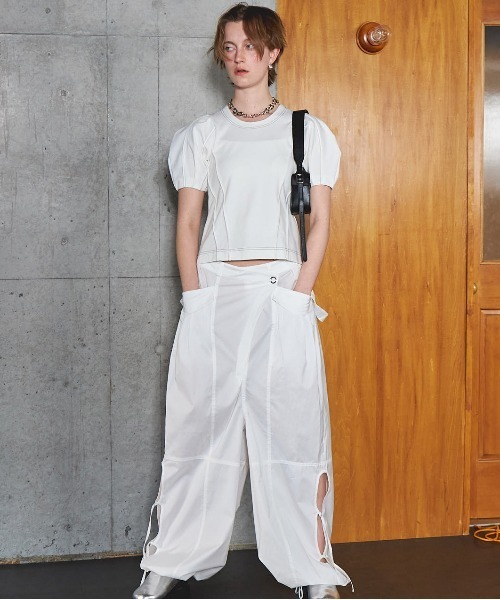 2way Suspender Parachute Pants/2WAYサスペンダーパラシュート