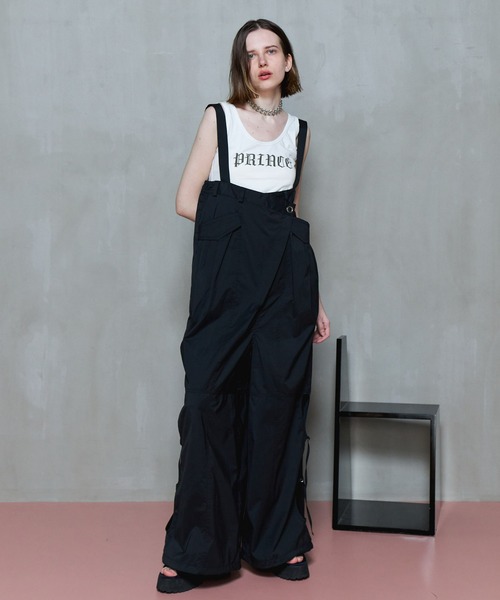 goa ズボンサスペンダー　パラシュートパンツ goa(ゴア) 00's archive parachute pants アーカイブ