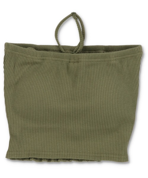 SPINNS（スピンズ）の「肩ひも取り外し可能！オフショルのインナーにも◎/カップ付き マルチウェイキャミソール/2サイズ・4色展開（キャミソール・レディース・チャコール/カーキ/オフホワイト/ブラック・M/S）」の7枚目の写真