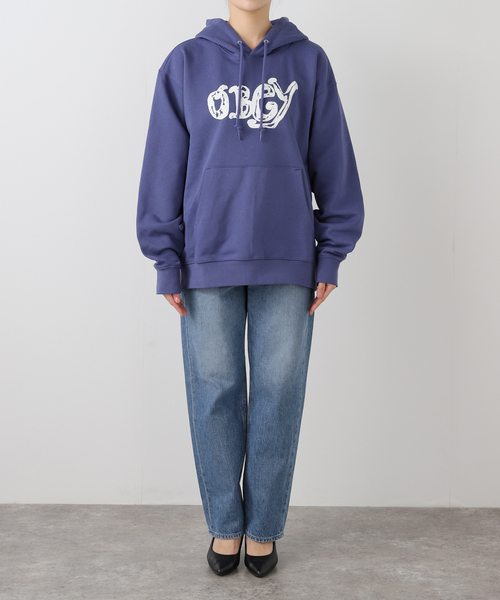Oriens JOURNAL STANDARD(オリエンス ジャーナルスタンダード)の「【OBEY / オベイ】 OBEY MARKER 117464059-25P(パーカー・レディース・ブルー系その他・MEDIUM)」の2枚目の写真