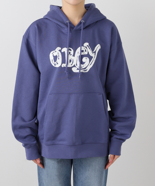 Oriens JOURNAL STANDARD(オリエンス ジャーナルスタンダード)の「【OBEY / オベイ】 OBEY MARKER 117464059-25P(パーカー・レディース・ブルー系その他・MEDIUM)」の13枚目の写真