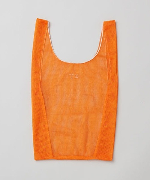 TODAY'S SPECIAL（トゥデイズスペシャル）の「【数量限定】【TODAY'S SPECIAL】ネットマルシェバッグ S/361320（エコバッグ/サブバッグ・レディース・オレンジ・SMALL）」の3枚目の写真