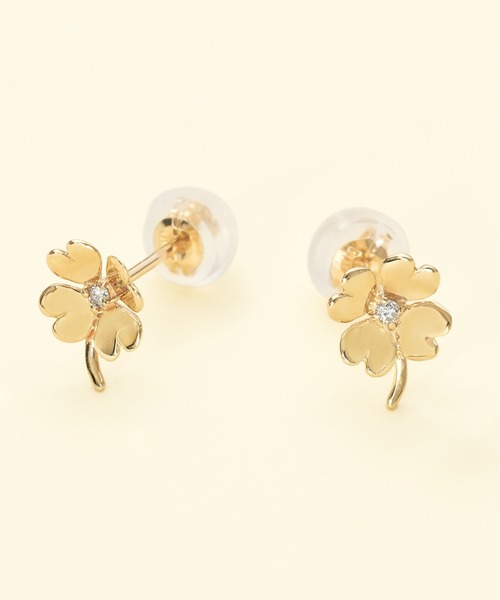 Jewel closet by L&Co.(ジュエルクローゼットバイエルアンドコー)の「K10 フラワー モチーフ ピアス(ピアス(両耳用)・レディース・ピンク系その他/イエロー系その他3/イエロー系その他/ピンク系その他2/ピンク系その他3/イエロー系その他2・FREE)」の7枚目の写真