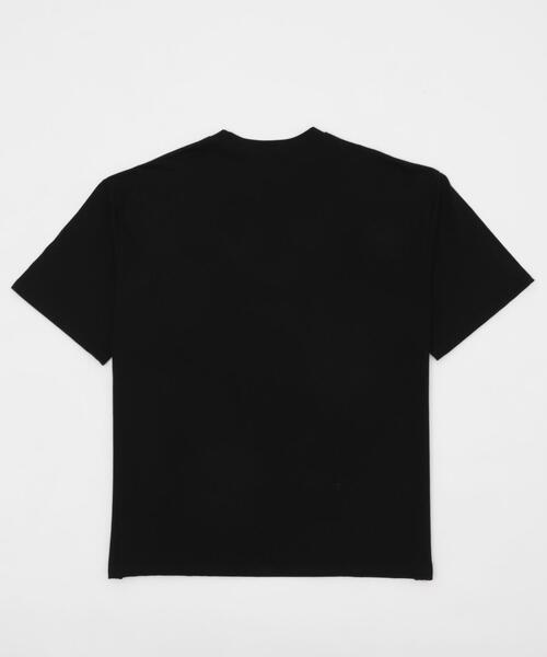 WOND(ウォンド)の「WOND/fake it flowersビッグT(Tシャツ/カットソー・レディース・ホワイト/ブラック・FREE)」の14枚目の写真