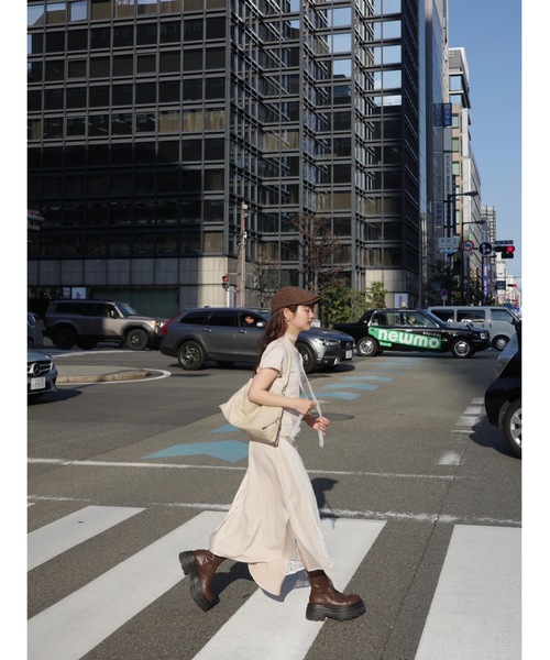 JUMELLE（ジュメロ）の「drawing flower T（Tシャツ/カットソー・レディース・ホワイト/ベージュ・FREE）」の12枚目の写真