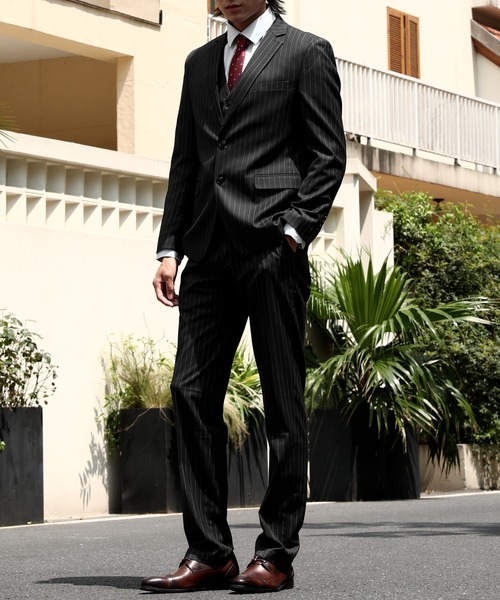 セール】【Cloudstyle】ストライプ スーツセットアップ ジャケット