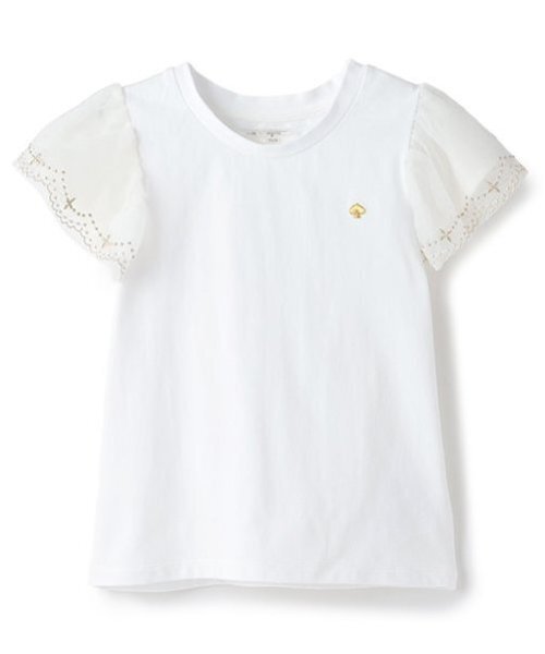 ケイトペード　130cm Tシャツ 3枚セット　美品 BOX付】ボウ長袖TシャツBOXセット（ベビーギフト）｜kate spade