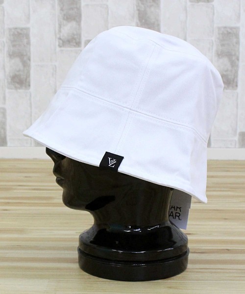 VARZAR（バザール）の「ラベルドロップオーバーフィットバケットハット Label drop over fit bucket hat（ハット・レディース・ホワイト/ブラック・FREE）」の6枚目の写真