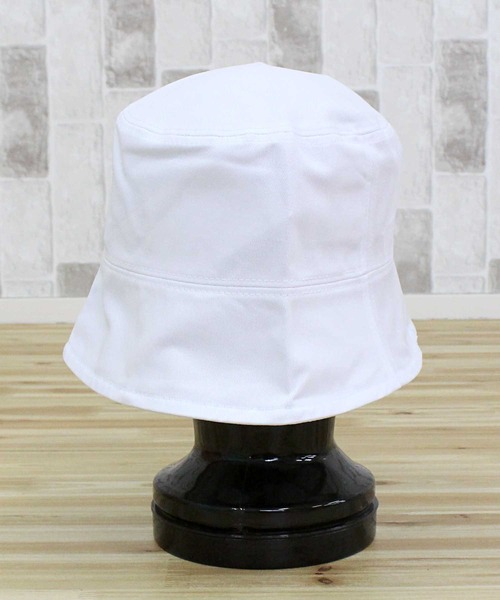 VARZAR（バザール）の「ラベルドロップオーバーフィットバケットハット Label drop over fit bucket hat（ハット・レディース・ホワイト/ブラック・FREE）」の7枚目の写真