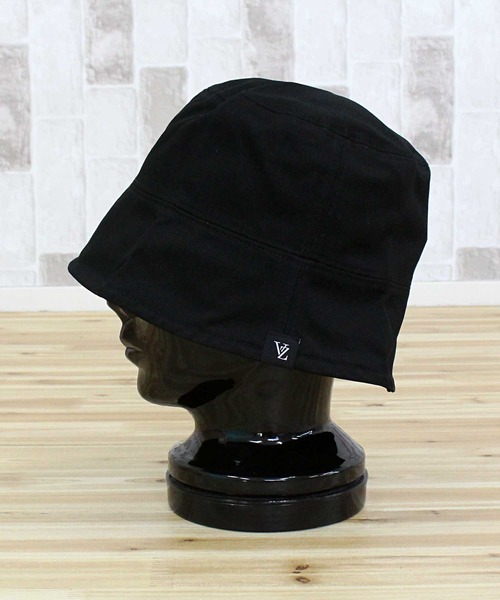 VARZAR（バザール）の「ラベルドロップオーバーフィットバケットハット Label drop over fit bucket hat（ハット・レディース・ホワイト/ブラック・FREE）」の8枚目の写真