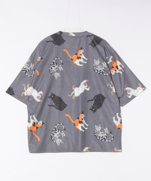 CORISCO（コリスコ）の「カットサッカー総柄プリントTEE(M1)（Tシャツ/カットソー・メンズ・その他2/その他5/その他4/その他6/その他1/その他3・LARGE/MEDIUM/X-LARGE）」の7枚目の写真