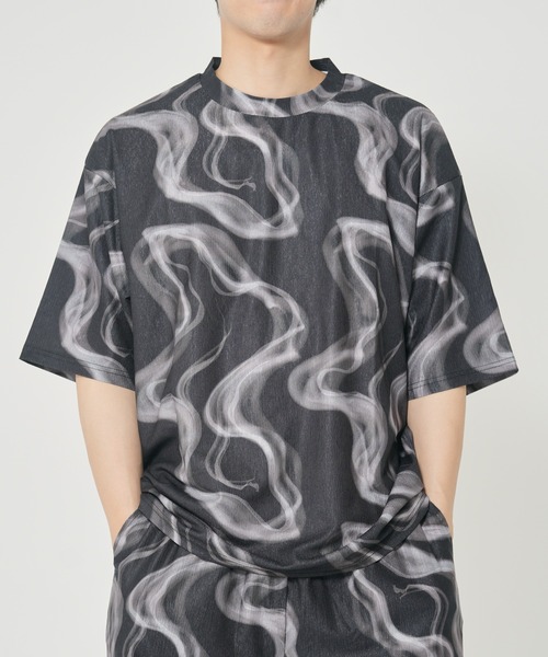 CORISCO（コリスコ）の「カットサッカー総柄プリントTEE(M1)（Tシャツ/カットソー・メンズ・その他2/その他5/その他4/その他6/その他1/その他3・LARGE/MEDIUM/X-LARGE）」の6枚目の写真