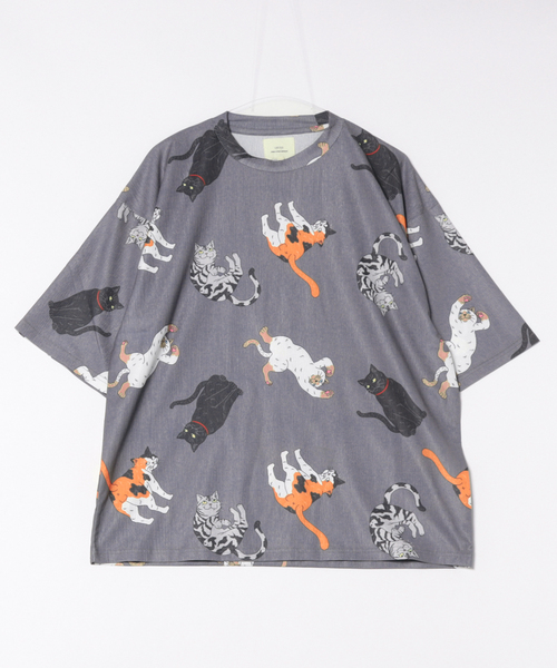 CORISCO（コリスコ）の「カットサッカー総柄プリントTEE(M1)（Tシャツ/カットソー・メンズ・その他2/その他5/その他4/その他6/その他1/その他3・LARGE/MEDIUM/X-LARGE）」の9枚目の写真