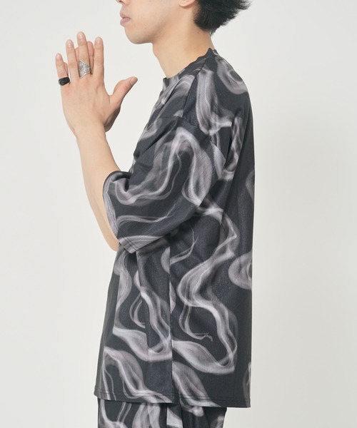 CORISCO（コリスコ）の「カットサッカー総柄プリントTEE(M1)（Tシャツ/カットソー・メンズ・その他2/その他5/その他4/その他6/その他1/その他3・LARGE/MEDIUM/X-LARGE）」の22枚目の写真