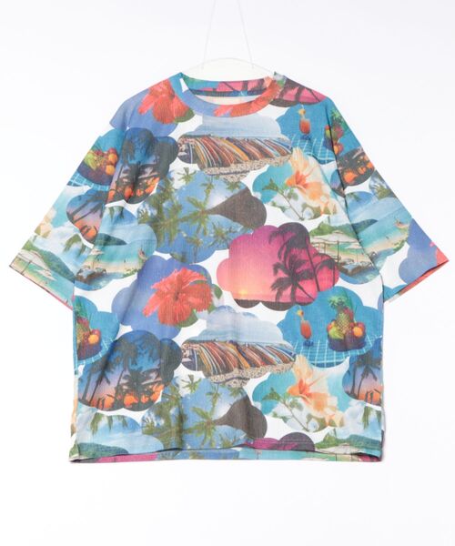 CORISCO（コリスコ）の「カットサッカー総柄プリントTEE(M1)（Tシャツ/カットソー・メンズ・その他2/その他5/その他4/その他6/その他1/その他3・LARGE/MEDIUM/X-LARGE）」の18枚目の写真