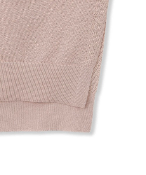 zero‪‪❤︎‬ページ✨️ BEIGE / L ONCILY × WISH FOR EVER 】 COLLAB DESIGN LOW-GAUGE KNIT