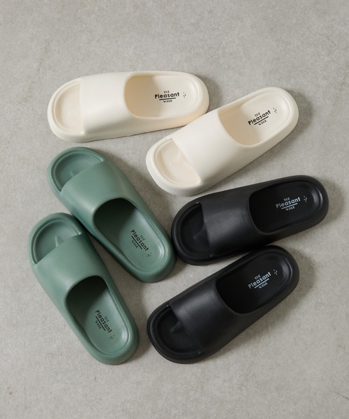 COLONY 2139(コロニートゥーワンスリーナイン)の「マシュマロシングルバンドサンダル(サンダル・レディース・ブラック/グリーン/ホワイト・LARGE/MEDIUM)」の14枚目の写真