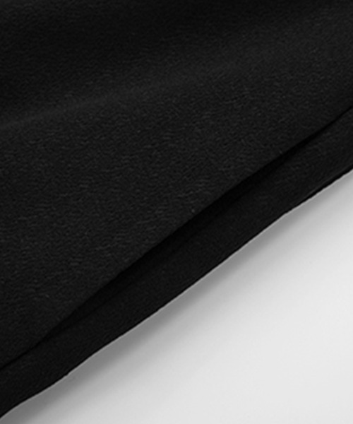 スクエアネック リボンストラップ ミニワンピース FC25L021【Fano 