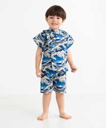 babybaby(ベイビーベイビー)の【Your'sArmyWorld/ユアーアーミーワールド】富士山柄甚平90-95(浴衣)