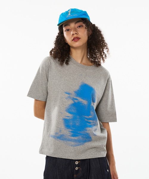 WISH FOR EVER（ウィッシュフォーエバー）の「DOUBLE FACE PICHI & TIGHT SHORT T/ダブルフェイスピチ＆タイトショートT（Tシャツ/カットソー・メンズ・ブラック/グレー/ネイビー/レッド・MEDIUM/LARGE/SMALL/X-SMALL）」の3枚目の写真