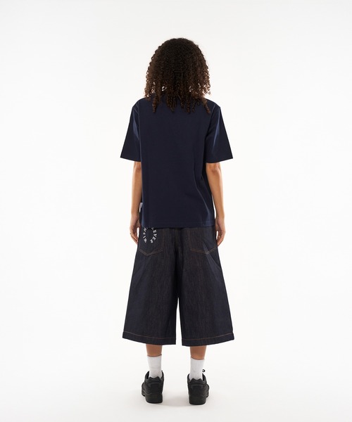 WISH FOR EVER(ウィッシュフォーエバー)の「DOUBLE FACE PICHI & TIGHT SHORT T/ダブルフェイスピチ&タイトショートT(Tシャツ/カットソー・メンズ・ブラック/グレー/ネイビー/レッド/ブラウン/ダークオリーブ・MEDIUM/LARGE/SMALL/X-SMALL)」の18枚目の写真