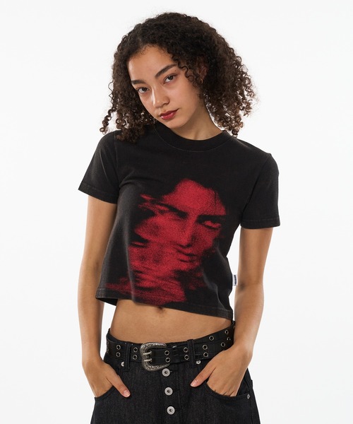 WISH FOR EVER(ウィッシュフォーエバー)の「DOUBLE FACE PICHI & TIGHT SHORT T/ダブルフェイスピチ&タイトショートT(Tシャツ/カットソー・メンズ・ブラック/グレー/ネイビー/レッド/ブラウン/ダークオリーブ・MEDIUM/LARGE/SMALL/X-SMALL)」の17枚目の写真