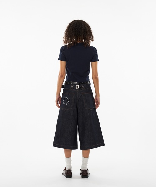 WISH FOR EVER(ウィッシュフォーエバー)の「DOUBLE FACE PICHI & TIGHT SHORT T/ダブルフェイスピチ&タイトショートT(Tシャツ/カットソー・メンズ・ブラック/グレー/ネイビー/レッド/ブラウン/ダークオリーブ・MEDIUM/LARGE/SMALL/X-SMALL)」の12枚目の写真