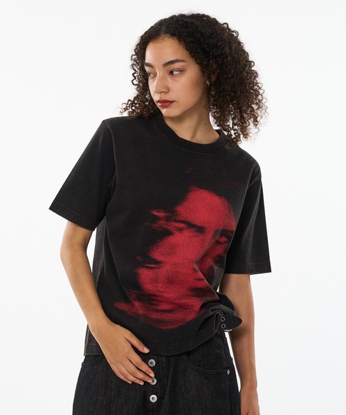 WISH FOR EVER(ウィッシュフォーエバー)の「DOUBLE FACE PICHI & TIGHT SHORT T/ダブルフェイスピチ&タイトショートT(Tシャツ/カットソー・メンズ・ブラック/グレー/ネイビー/レッド/ブラウン/ダークオリーブ・MEDIUM/LARGE/SMALL/X-SMALL)」の11枚目の写真