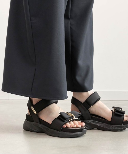 RANDA モノグラムリボンスポーツサンダル RANDA】モノグラムリボンスポーツサンダル │ 吉祥寺PARCO-パルコ-