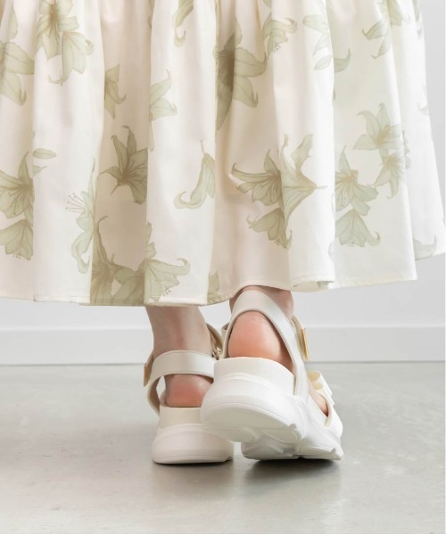 モノグラムリボンスポーツサンダル（サンダル）｜RANDA（ランダ）の