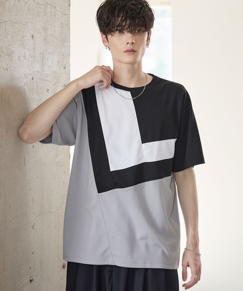 ASTRONOMY(アストロノミー)の「Buyer’s Select/CROSS CUT Tシャツ(Tシャツ/カットソー・メンズ・グレー系/ネイビー系/ベージュ系・M/L)」の7枚目の写真