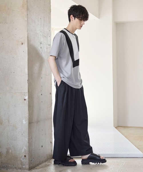 ASTRONOMY(アストロノミー)の「Buyer’s Select/CROSS CUT Tシャツ(Tシャツ/カットソー・メンズ・グレー系/ネイビー系/ベージュ系・M/L)」の10枚目の写真