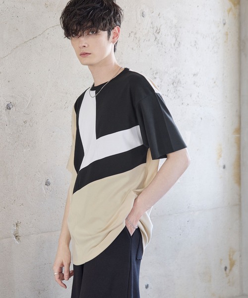 ASTRONOMY(アストロノミー)の「Buyer’s Select/CROSS CUT Tシャツ(Tシャツ/カットソー・メンズ・グレー系/ネイビー系/ベージュ系・M/L)」の15枚目の写真