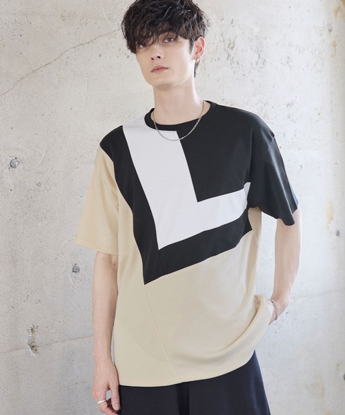 ASTRONOMY(アストロノミー)の「Buyer’s Select/CROSS CUT Tシャツ(Tシャツ/カットソー・メンズ・グレー系/ネイビー系/ベージュ系・M/L)」の17枚目の写真