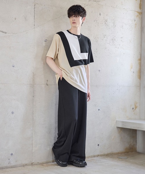 ASTRONOMY(アストロノミー)の「Buyer’s Select/CROSS CUT Tシャツ(Tシャツ/カットソー・メンズ・グレー系/ネイビー系/ベージュ系・M/L)」の20枚目の写真
