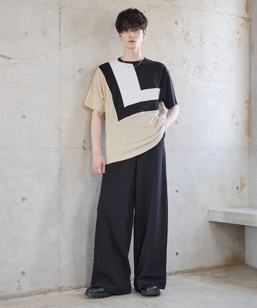 ASTRONOMY(アストロノミー)の「Buyer’s Select/CROSS CUT Tシャツ(Tシャツ/カットソー・メンズ・グレー系/ネイビー系/ベージュ系・M/L)」の21枚目の写真