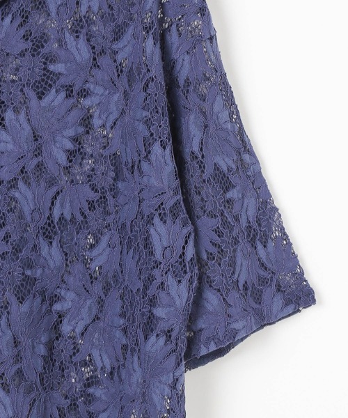 PAGEBOY(ページボーイ)の「WEB限定アイテム/レースカイキンシャツ (半袖)(シャツ/ブラウス・レディース・オフホワイト/ブラック/モカ/ネイビー系1/イエロー系その他/グレイッシュベージュ/レッド/ブラウン・FREE)」の20枚目の写真