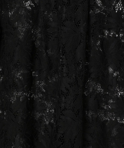 PAGEBOY(ページボーイ)の「WEB限定アイテム/レースカイキンシャツ (半袖)(シャツ/ブラウス・レディース・オフホワイト/ブラック/モカ/ネイビー系1/イエロー系その他/グレイッシュベージュ/レッド/ブラウン・FREE)」の12枚目の写真