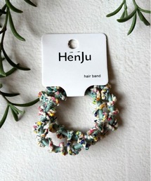 lit.Cy（リットシー）の「ミックスヤーン ツイード ヘアゴム 2本セット（ヘアゴム）」