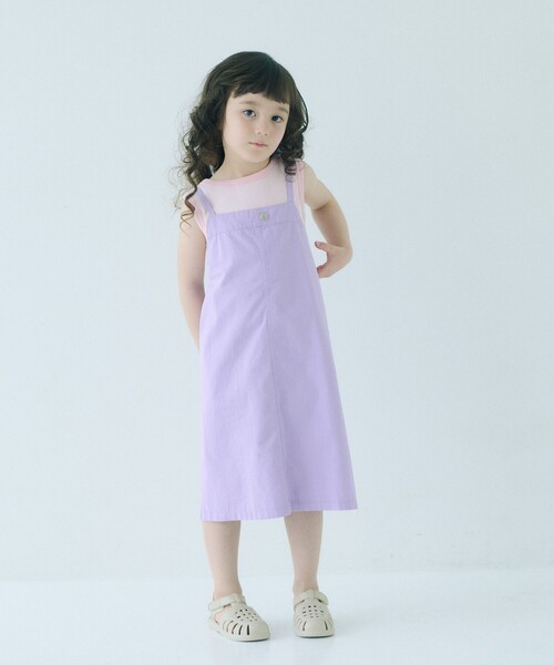 green label relaxing（グリーンレーベルリラクシング）の「【別注】＜Robert P. Miller＞タンクトップ / キッズ  100cm-130cm（タンクトップ・キッズ・ダークオレンジ/ライトピンク/オレンジ・130cm/120cm/100cm/110cm）」の5枚目の写真