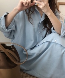 Per sist ence（パーシエンス）の「楊柳シャツワンピース（シャツワンピース）」