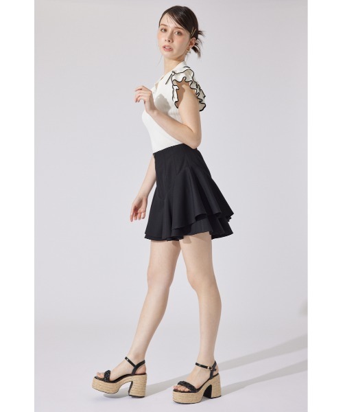 セール】【AKB48 秋山由奈さん着用】レイヤードヘムコルセット