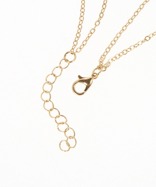 anap mimpi（アナップミンピ）の「シェル & スターフィッシュ モチーフ 2連 ネックレス（ネックレス・レディース・ゴールド・FREE）」の5枚目の写真