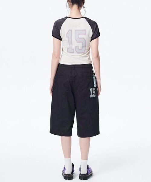 tシャツ 「runningHIGH」VARSITY LOGO H/S TEE レディース runningHIGH（ランニングハイ）の「【runningHIGH】VARSITY LOGO