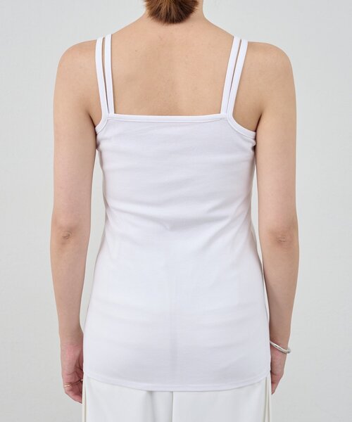 SHENERY(シーナリー)の「ダブルストラップキャミソール(キャミソール・レディース・ベージュ系その他2/オフホワイト・FREE)」の11枚目の写真