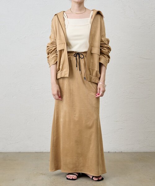 SHENERY(シーナリー)の「ダブルストラップキャミソール(キャミソール・レディース・ベージュ系その他2/オフホワイト・FREE)」の15枚目の写真