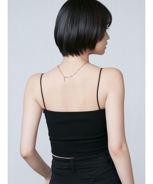 EMODA（エモダ）の「ボックスキャミソール（キャミソール・レディース・ホワイト/ブラック/グレー・FREE）」の5枚目の写真